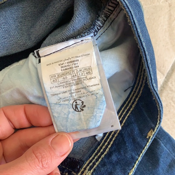 Jeans with ankle zipper - Picture 3 of 4